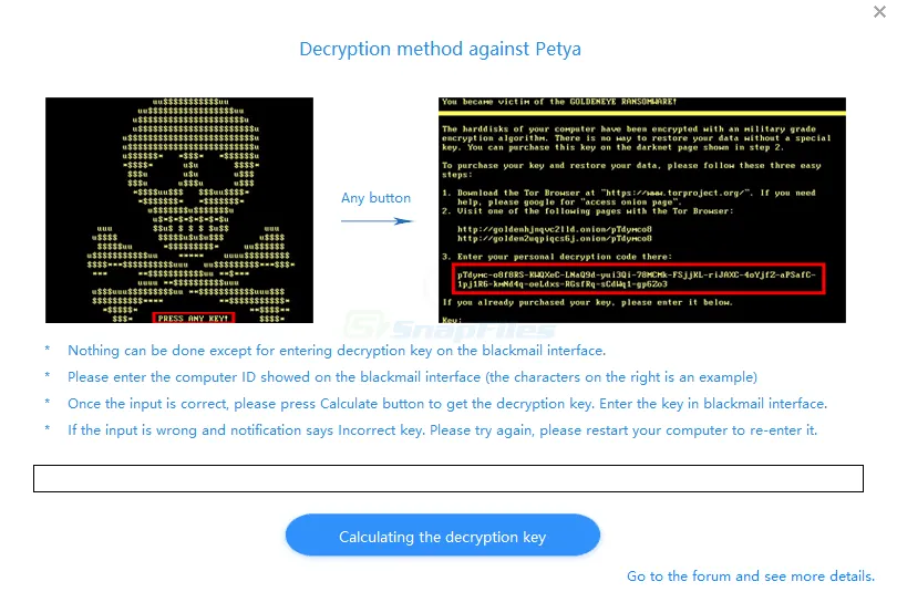 360 Ransomware Decryption Tools Zrzut ekranu 2