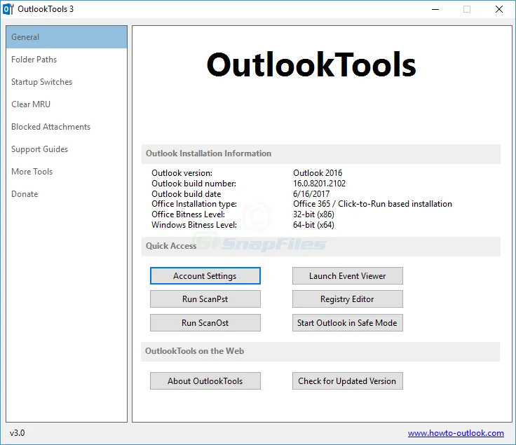 OutlookTools Zrzut ekranu 1