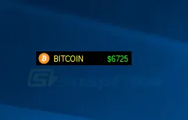 BITCOIN ticker Zrzut ekranu 1