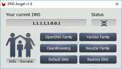 DNS Angel Zrzut ekranu 1