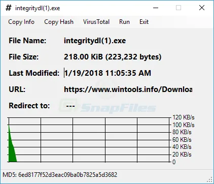 Integrity Downloader Zrzut ekranu 2