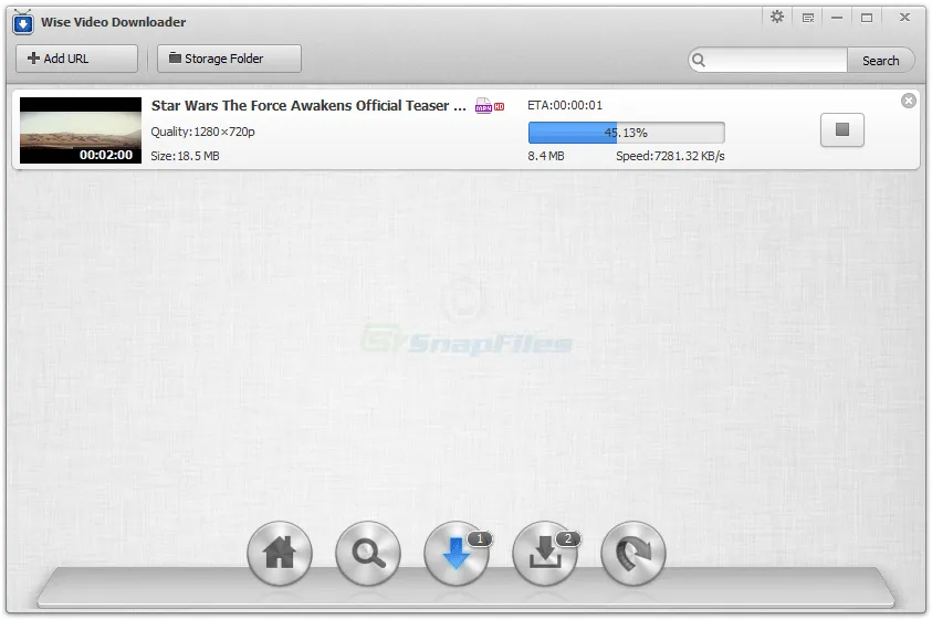Wise Video Downloader Zrzut ekranu 2
