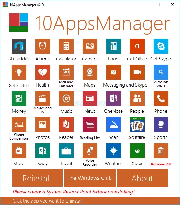 10AppsManager Zrzut ekranu 1