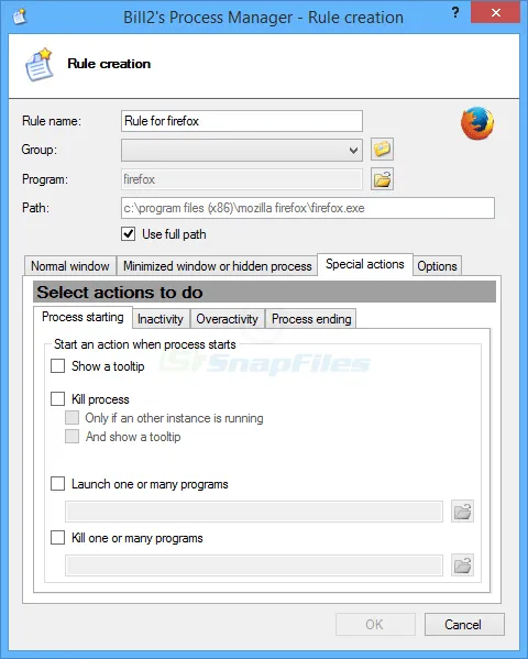 Bill2`s Process Manager Zrzut ekranu 2
