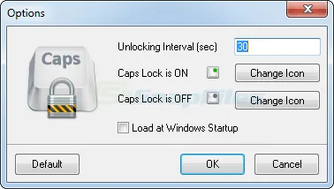 CapsUnlocker Zrzut ekranu 1