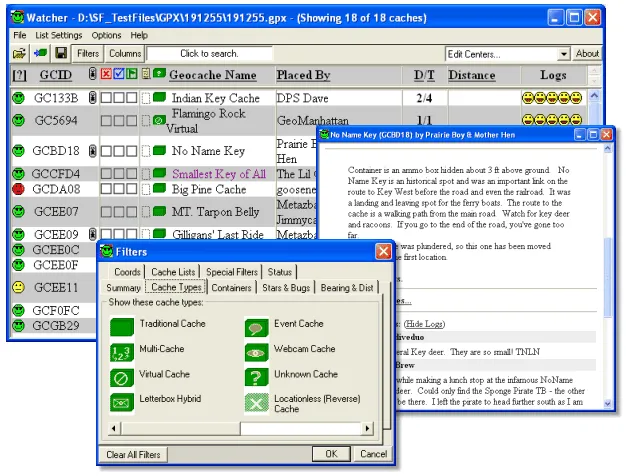 Watcher - A GPX Utility Zrzut ekranu 1