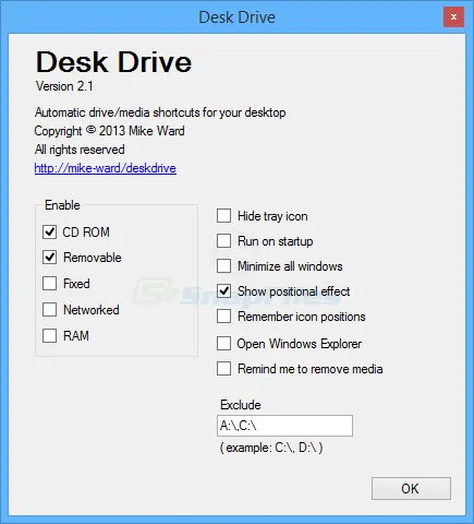 Desk Drive Zrzut ekranu 1