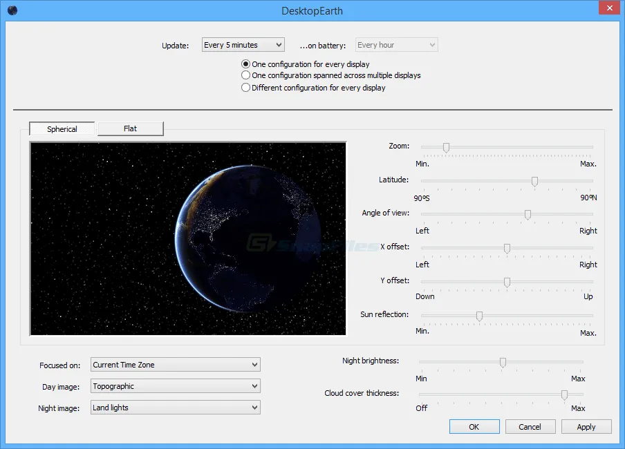 Desktop Earth Zrzut ekranu 2