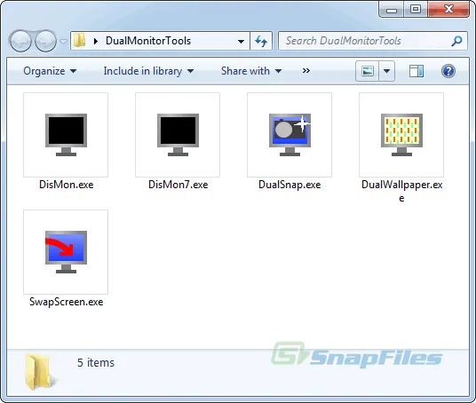 Dual Monitor Tools Zrzut ekranu 1