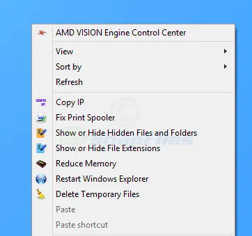 Easy Context Menu Zrzut ekranu 2