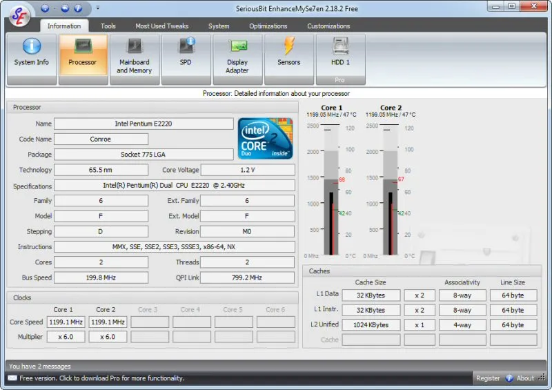 EnhanceMySe7en (Free Version) Zrzut ekranu 1