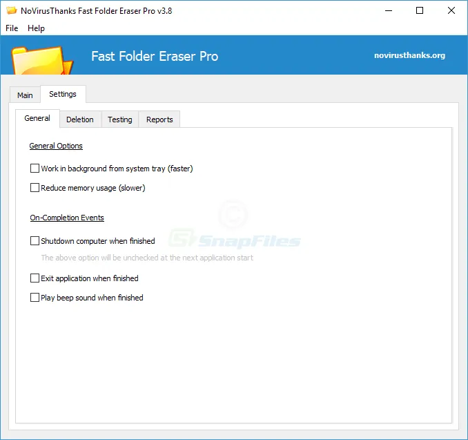 Fast Folder Eraser Pro Zrzut ekranu 2