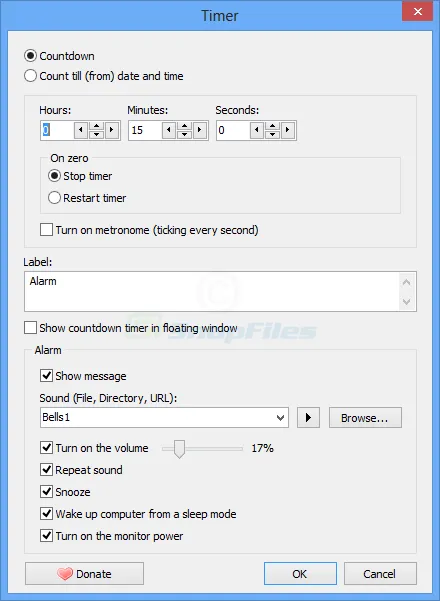 Free Countdown Timer Zrzut ekranu 2