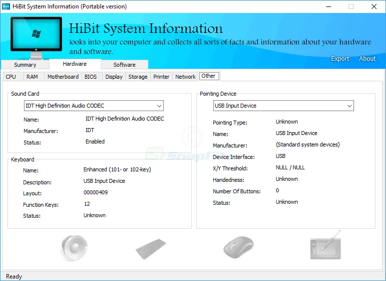 HiBit System Information Zrzut ekranu 2