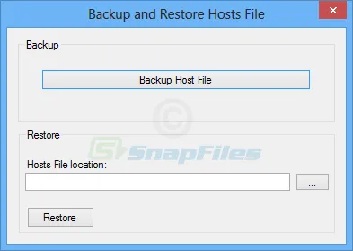 SysMate Hosts File Walker Zrzut ekranu 2