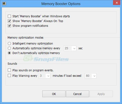 Memory Booster Zrzut ekranu 2