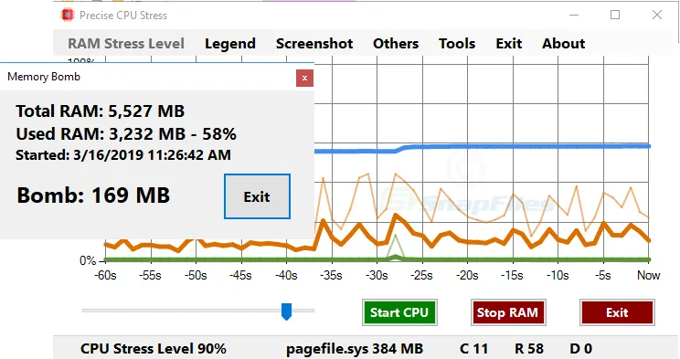 Precise CPU Stress Zrzut ekranu 2
