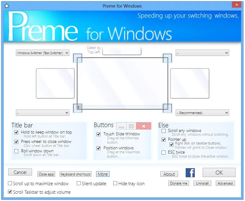 Preme for Windows Zrzut ekranu 1