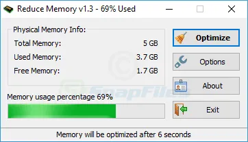 Reduce Memory Zrzut ekranu 1