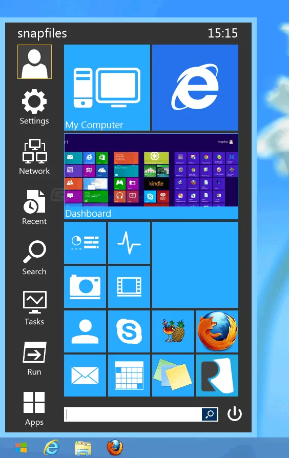 Start Menu Reviver Zrzut ekranu 1