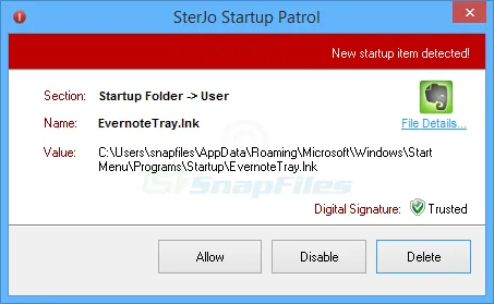 SterJo Startup Patrol Zrzut ekranu 2