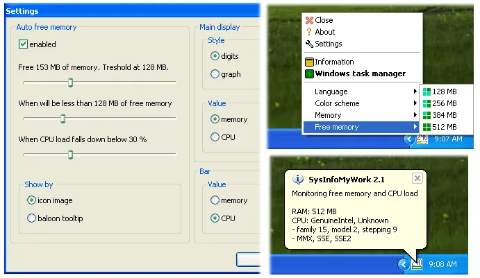 SysInfoMyWork Zrzut ekranu 1