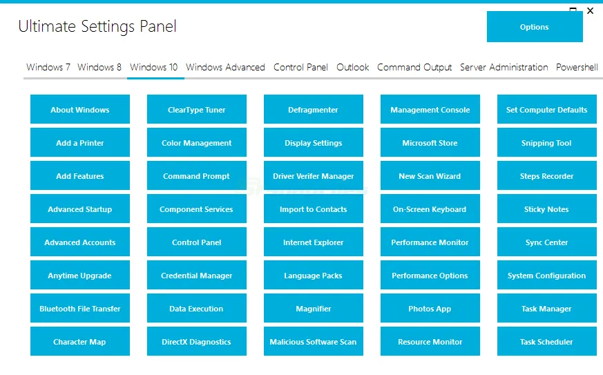 Ultimate Settings Panel Zrzut ekranu 1