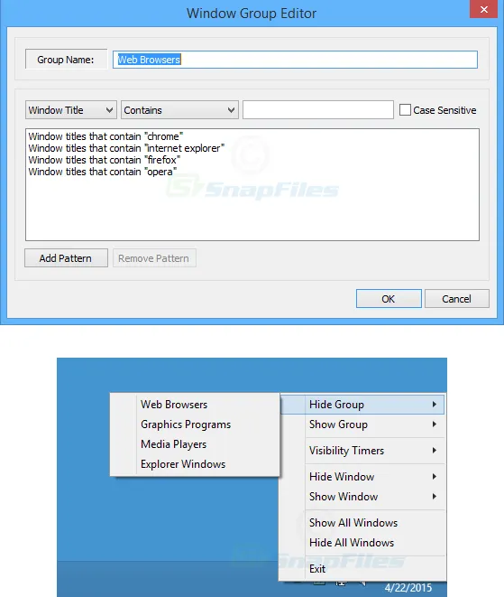 WindowTangler Zrzut ekranu 2
