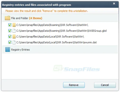 Wise Program Uninstaller Zrzut ekranu 2