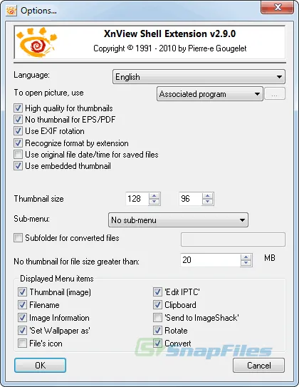 XnShell Extension Zrzut ekranu 2
